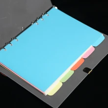 A5 notebook Spiral Filler Papers index page loose-leaf paper core hand book classification separate sub-page planner refill dress kilian kerner page href page 14