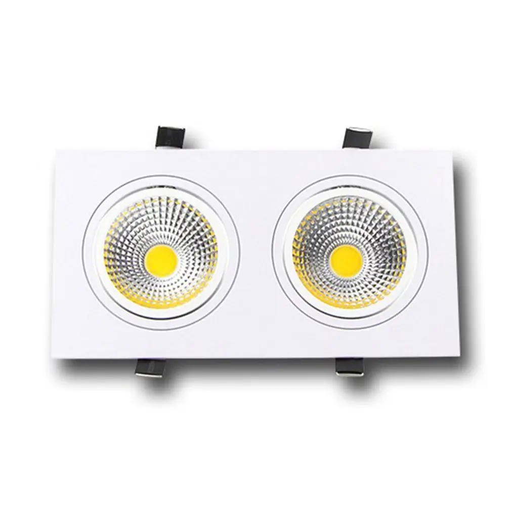 

ICOCO 3W COB LED Spot Light Dual Heads Lamp Exhibition Hall Gallery Toggery Decorative Down Lamp White/Warm White Sale