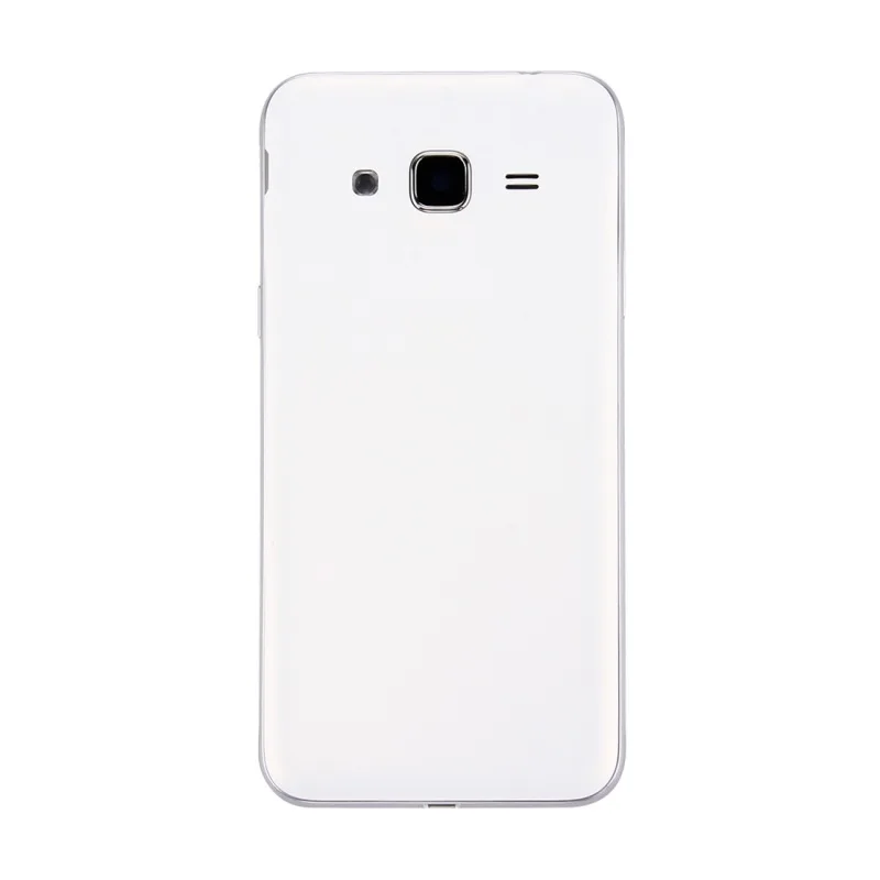 SZHAIYU для Samsung Galaxy J3 J320 полный корпус передняя рама шасси+ задняя крышка аккумулятора чехол
