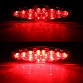 

Rear Brake Light 12V 3000K ABS Plastic Accessories Motorcycle Driving Taillight