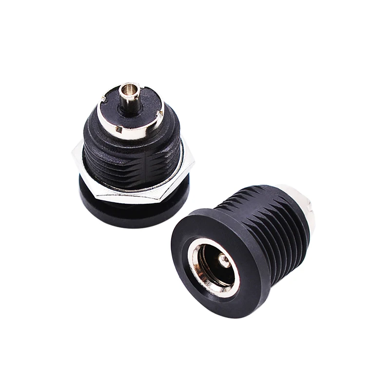 10PCS 5.5*2.1 5.5*2.5MM DC Power Plug Connector DC022D Female