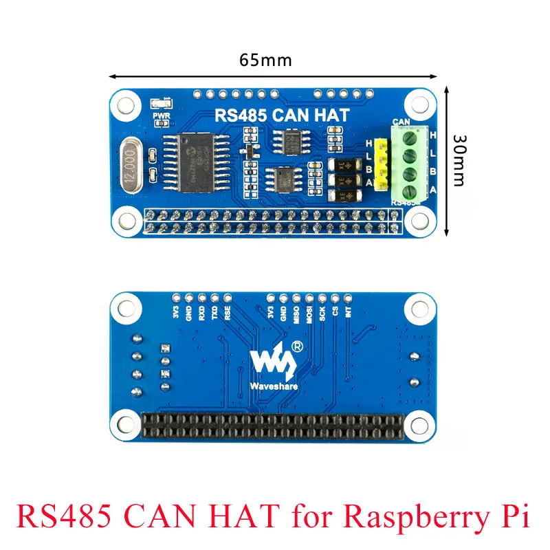Rs485 Can Hat Per Raspberry Pi, Consente Una Comunicazione Stabile A Lunga Distanza