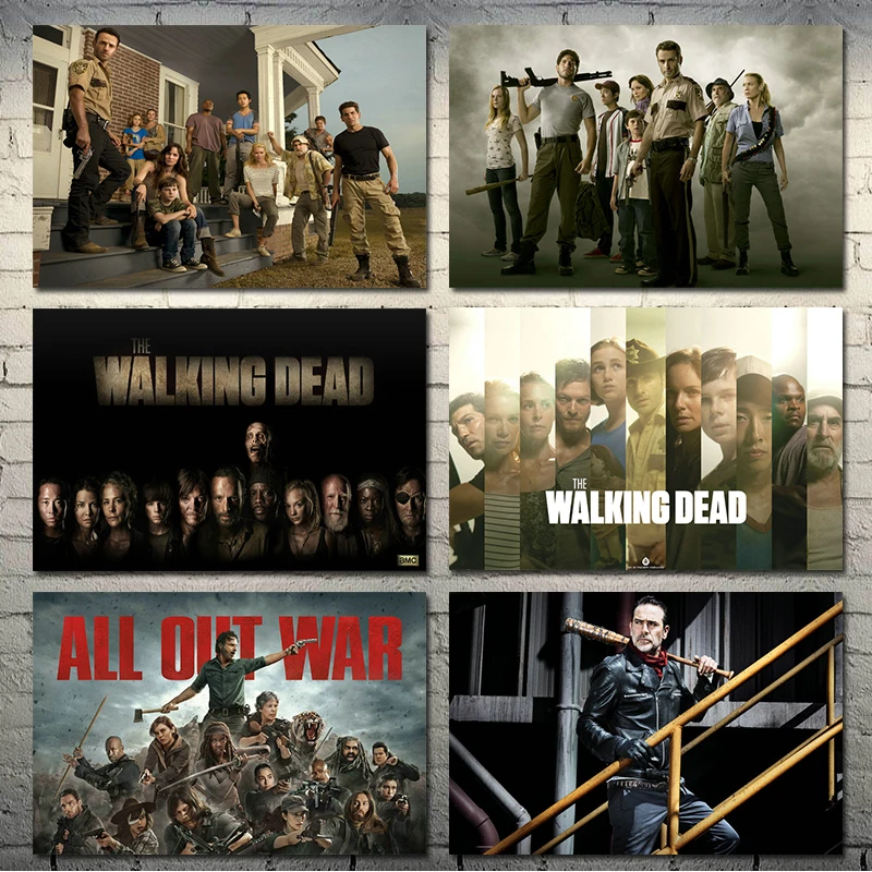 The Walking Dead Season 8 TV Series Art Silk Poster 13x24 20x36 inch 