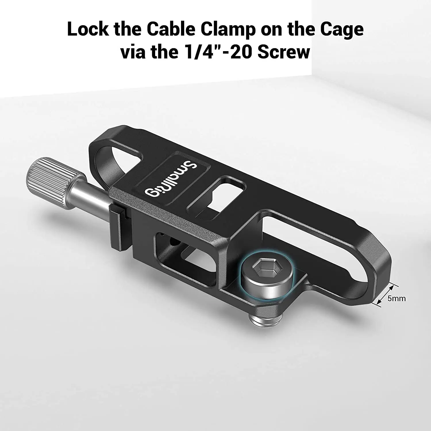 Suporte de Câmera para Samsung Bolso para Câmera Smallrig Blackmagic Design Câmera 4k - 6k Gaiola 2245 t5 Ssd - Image 3