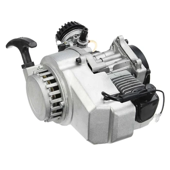 

49Cc 2-Stroke Cdi Hand Pull Start Engine Motor for Mini Motorcycle Atv Scooter Bike-ABLD