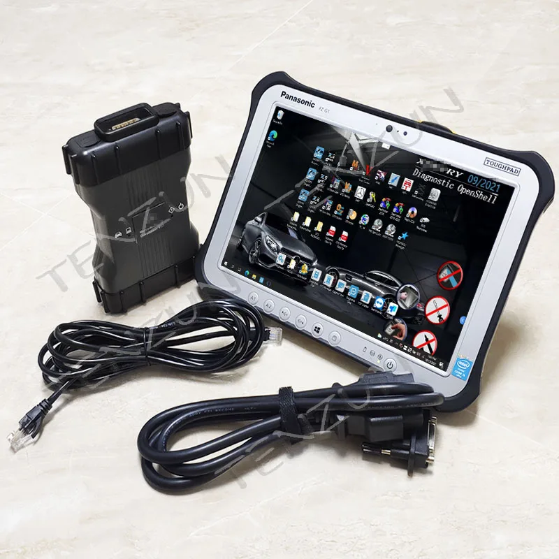 Ноутбук CF19 + Мультиплексор MB STAR C6 для Benz SD Connect PK C4 C5 доступ Das Wis Epc DOIP автомобиля