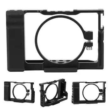 

Multi Photography Camera Cage for Sony Multihole Aluminium Alloy Camera Cage for Sony RX100 M6/M7 Mirrorless Cameras for Vlog