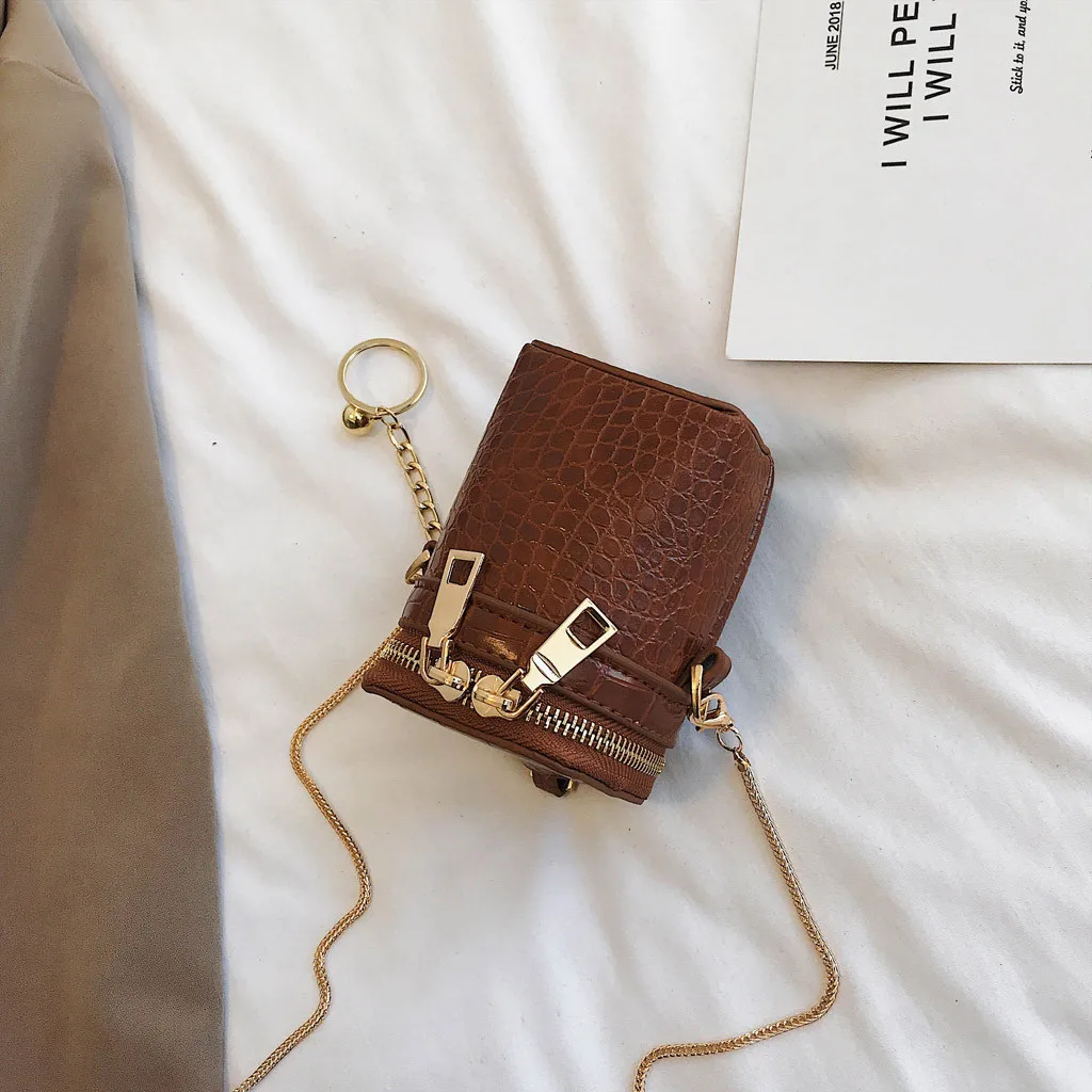 Маленькая женская сумка на молнии в стиле ретро с каменным узором, роскошная женская пляжная сумка, брендовая мини сумка через плечо, кошелек, сумка,# YJ