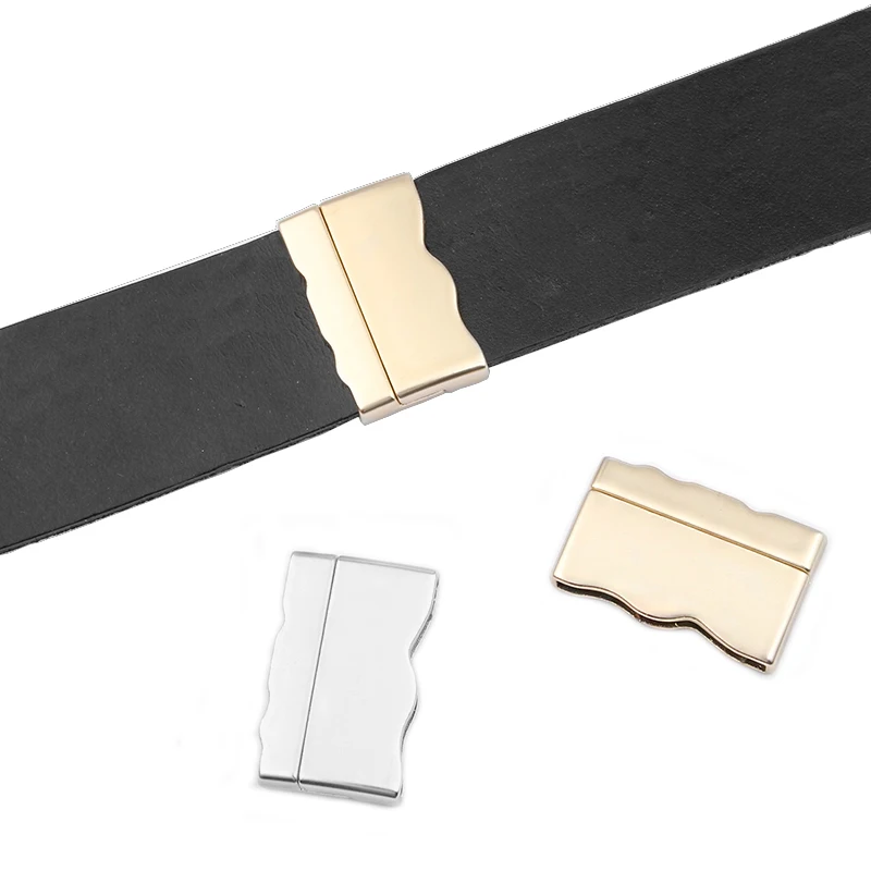 

2sets Jewelry Accessories Flat Strong Magnetic Clasp Large Hole Fit 10/15/30mm Flat Leather Cord Strap Jewelry Findings Material
