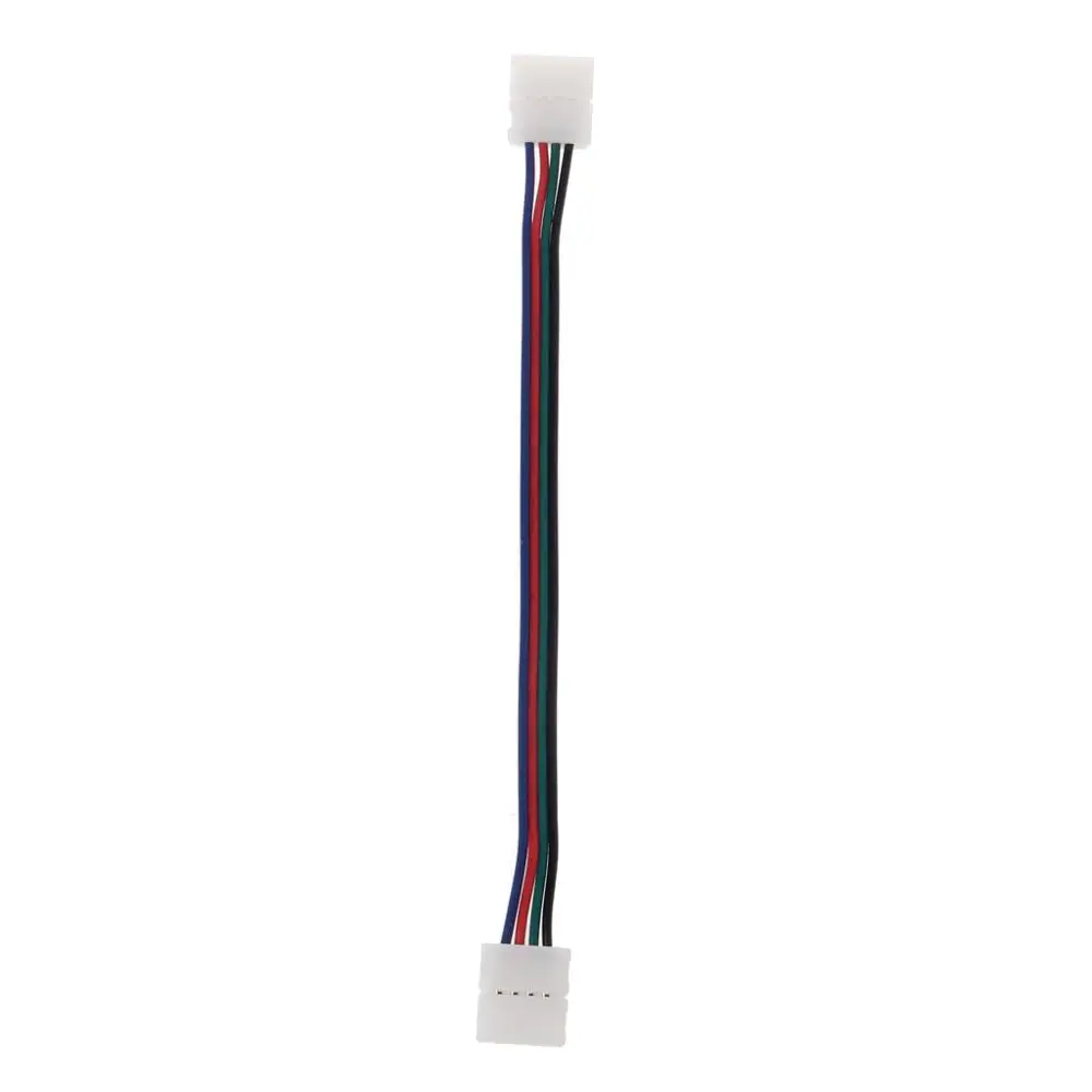 4 штифта 10 мм 17 см RGB LED ленточный светильник разъем адаптера провод для 5050