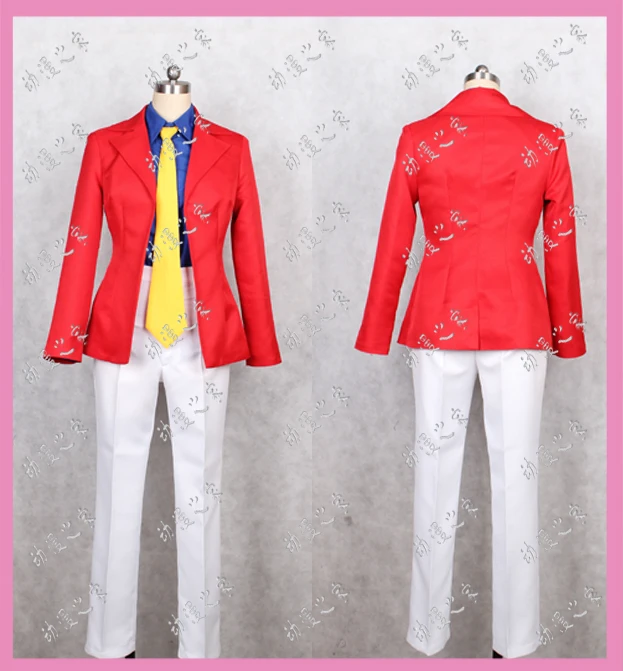 Lupin Il Terzo 3 ° Iii Rupan Sansei Costume Cosplay Anime Uomo Donna Halloween Party Uniform Outfit Cosplay Uniform Suit