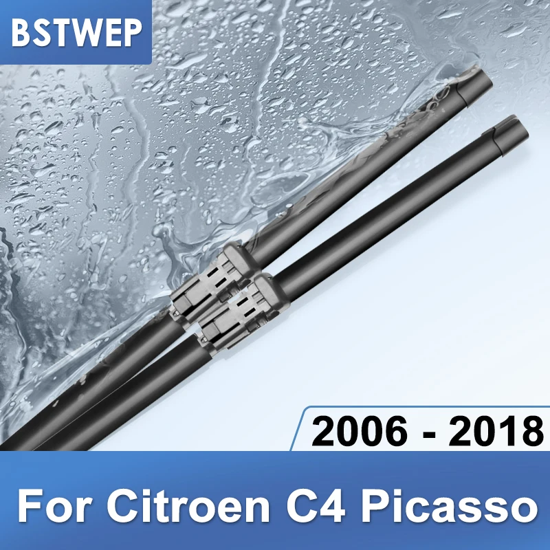 Щетки стеклоочистителя BSTWEP для Citroen C4 Picasso 3" и 30" подходят для бокового штифта/штыковых рычагов/кнопочных рычагов модель года от 2006 до