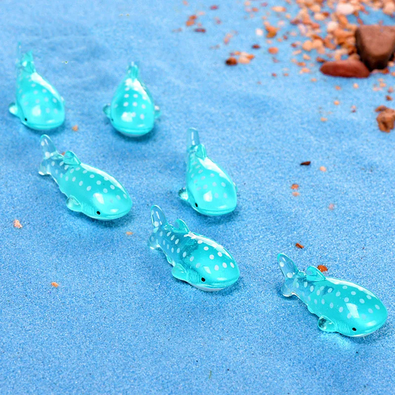 10PCS Spot Fish Miniatura Dollhouse Garden Home Bonsai Decoration Mini Toy Miniature Pvc Craft