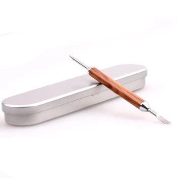 

1PC Barista Tool Stainless Steel Coffee Stencils Latte Foam Spatula 1PC Coffeeware DIY Coffee Art Needle