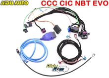 Werkzeuge Verdrahtungen harness mit CAS Emulator tester Für BMW CCC CIC NBT EVO navigation systeme power auf bank alle in ein