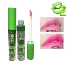 Алоэ изменение температуры цвет увлажняющий Гладкий тонкие линии анти-сушка антипригарная чашка блеск для губ