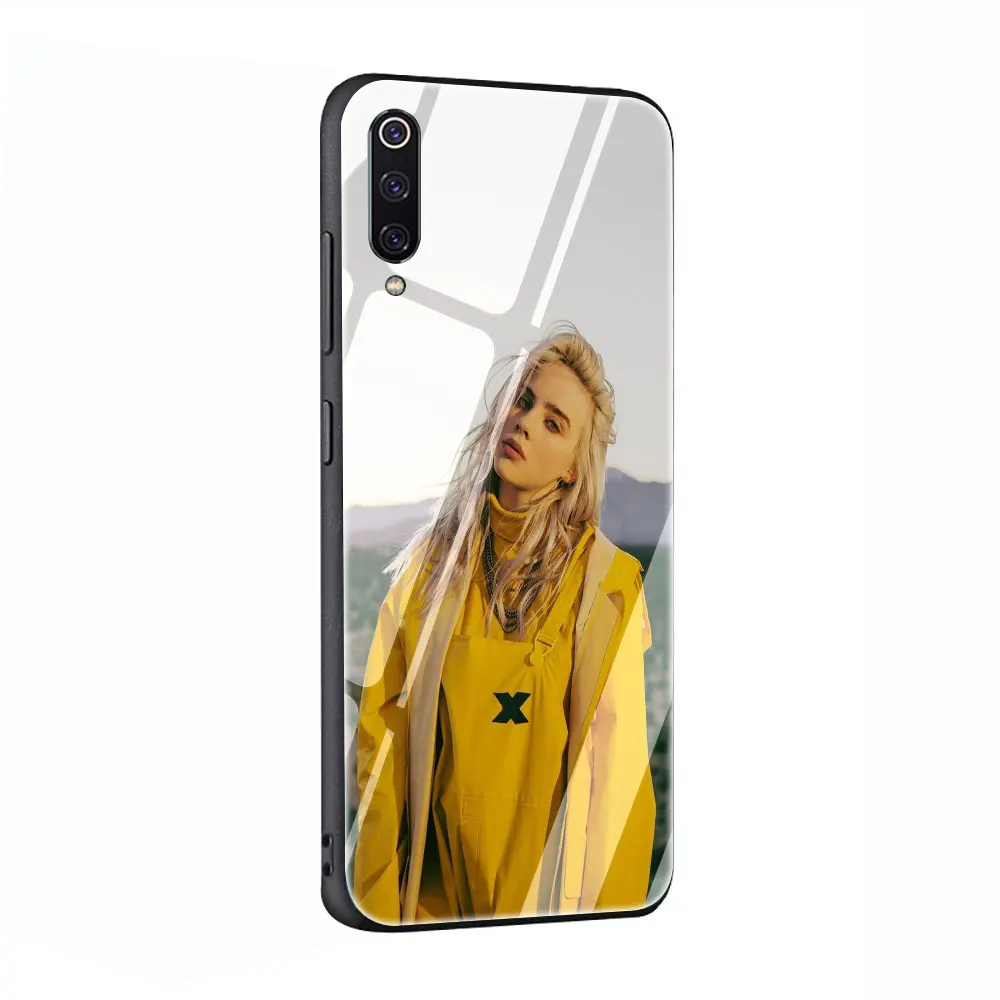 Billie Eilish star чехол из закаленного стекла для Xiaomi 8 Lite A1 A2 9 Redmi Note 5 6 7 Pro 6A 4X F1 - Цвет: G4