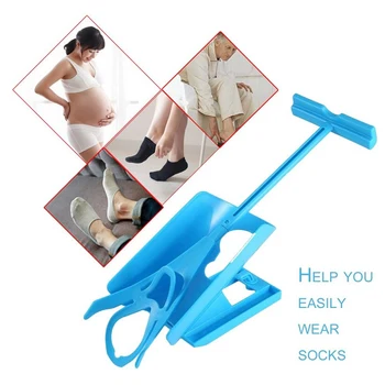 

Sock Aid Detachable Easy To Use Quickly Wear Sock Tools Slacker Sock Aid