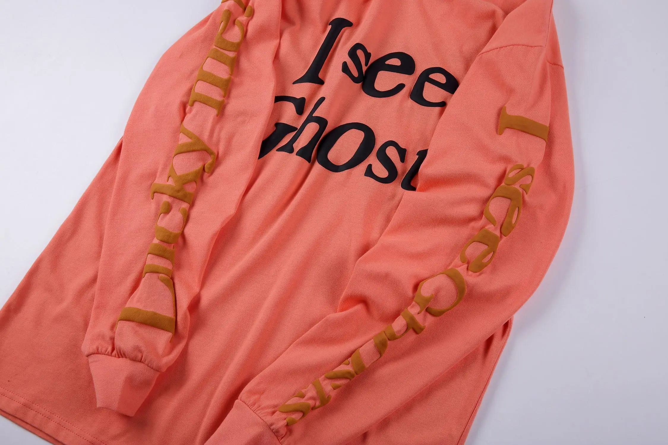19SS CPFM. XYZ w. W. C. D футболки для мужчин и женщин с длинными рукавами i see ghosts Топ тройник 1:1 высокое качество cpfm хип хоп Уличная футболка cpfm
