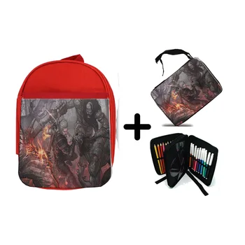 

PACK BACKPACK NETWORK AND CASE SWORDSMAN WITCH COMBAT school