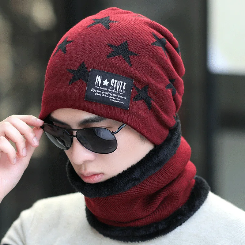 

Winter Cold Mask Full Face Earmuff Face Mask Windproof Protection Face Riding Equipment Neck Guard Scarf Warm Beanie Men's