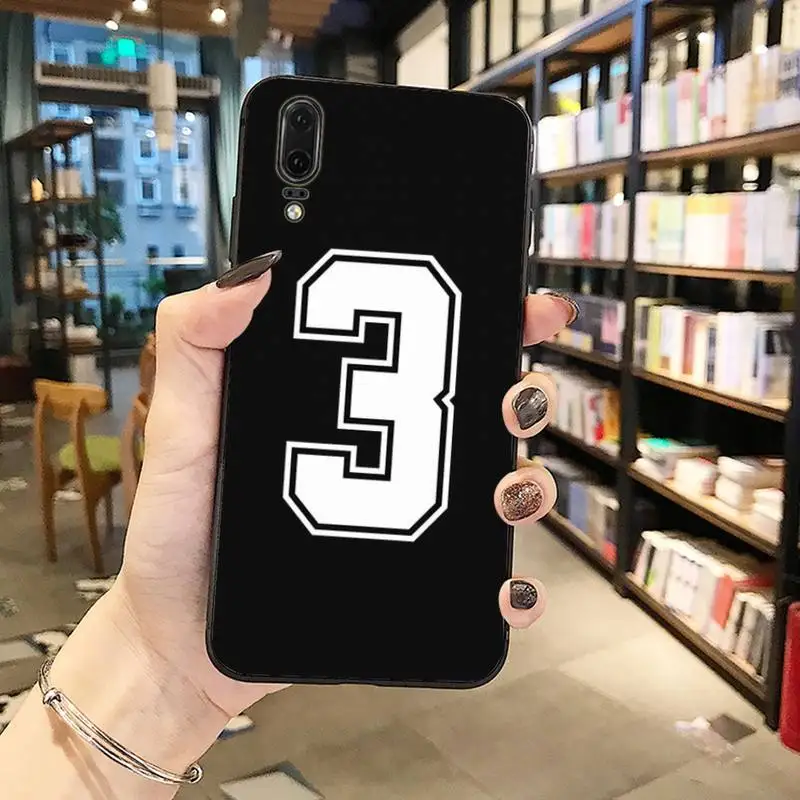 huawei silicone case Football Lucky number Phone Case For Huawei Mate 9 10 20 Pro lite 20x nova 3e P10 plus P20 Pro Honor10 lite phone case for huawei