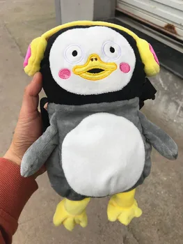 

Pengsoo Penguin Backpack Animal Plush Bag Children Packing Candy Toy Books Kids School Bag Satchel Mochila Girls Toys