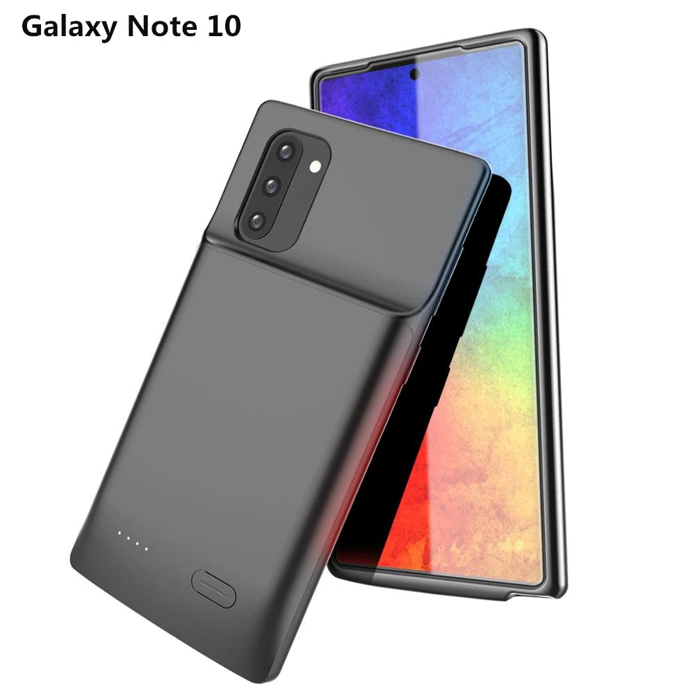 Чехлы для аккумуляторов для samsung Galaxy Note 10 Plus ультра тонкий Резервный блок питания чехол для samsung Note 10 power Case