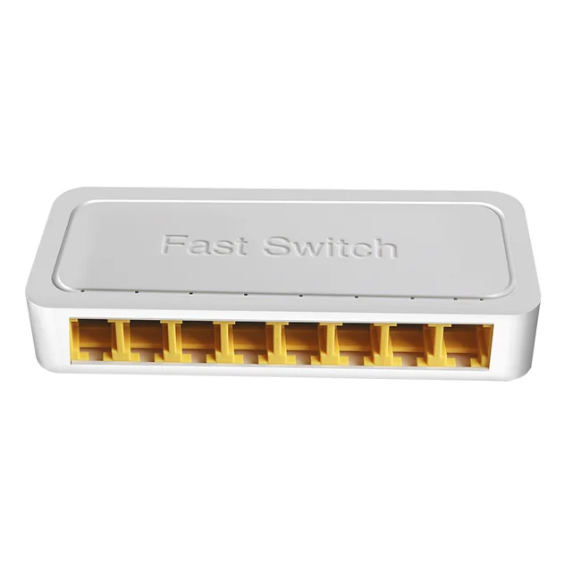DIEWU Mini 5/8 Ports Network Switch Desktop Gigabit Fast RJ45 Ethernet  Switcher