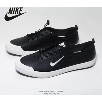 

Original Nike SB CHRON SLR 227S2211 Baotou leather retro sneakers men's low-top casual skateboard shoes size39-44