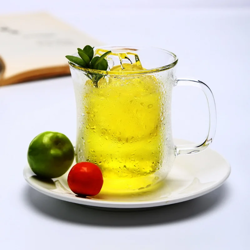 Urijk, 1 шт., кружка с двойными стенками, офисные кружки с ручкой, кружки с теплоизоляцией, двойная кофейная кружка, кофейная чашка