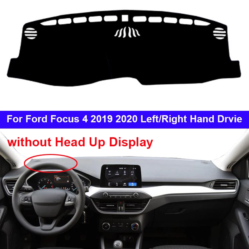 Автомобильный внутренний коврик для приборной панели ковёр Ford Focus 4 2019 2020 без HUD LHD