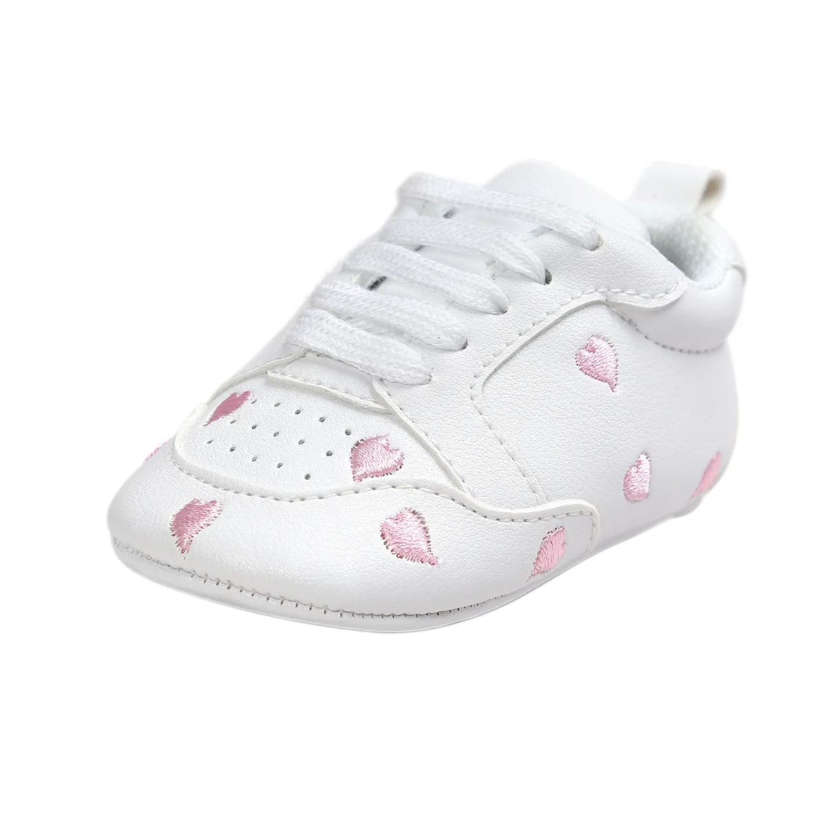 Спортивная маленькая спортивная обувь белая повседневная детская обувь мягкая подошва обувь 1392