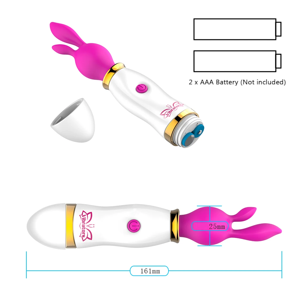 IKOKY 12 скоростной Вибратор Кролик Magic Rod AV Stick Массажная палочка для клитора