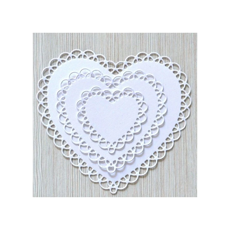 Lace Heart Metal Cutting Dies