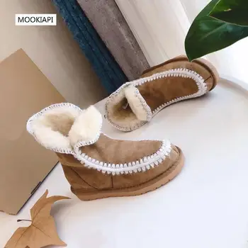 

2019 Australia's brand snow boots, real sheepskin,100% natural wool, the highest quality women's shoes, free delivery, 5 colors
