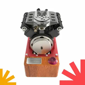 شراءFS-V400A أربع أسطوانات V4 محرك أربع أسطوانات البنزين RC محرك نموذج سيارة نموذج باخرة المحرك