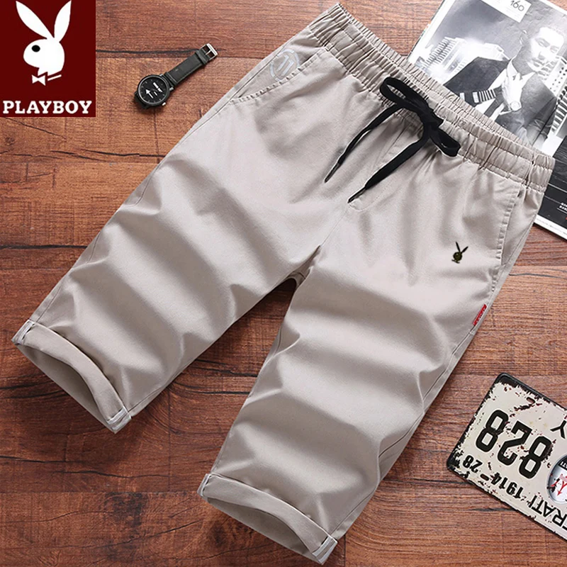Playboy pantaloncini playboy pantaloni degli uomini Harajuku casuale tuta  playboy - AliExpress Men's Clothing