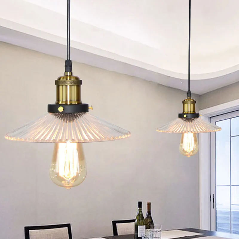 

Modern Minimalist Glass Chandelier Creative Bar Counter Home Restaurant Shop Hallway Cool Umbrella Lamps Cross Border