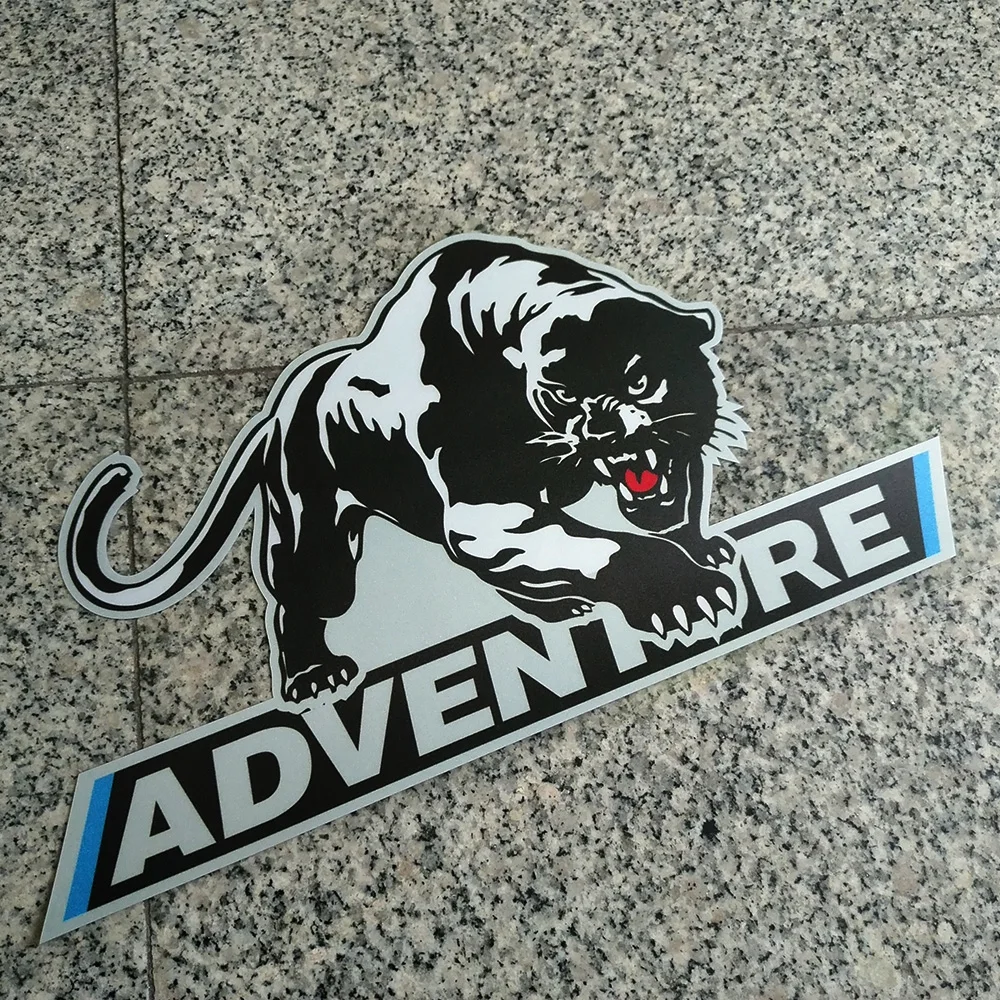 

ADV Adventure Motorcycle Tail Side Box case panniers Luggage Aluminium Stickers Decals For BMW KTM Benelli Suzuki Yamaha Honda