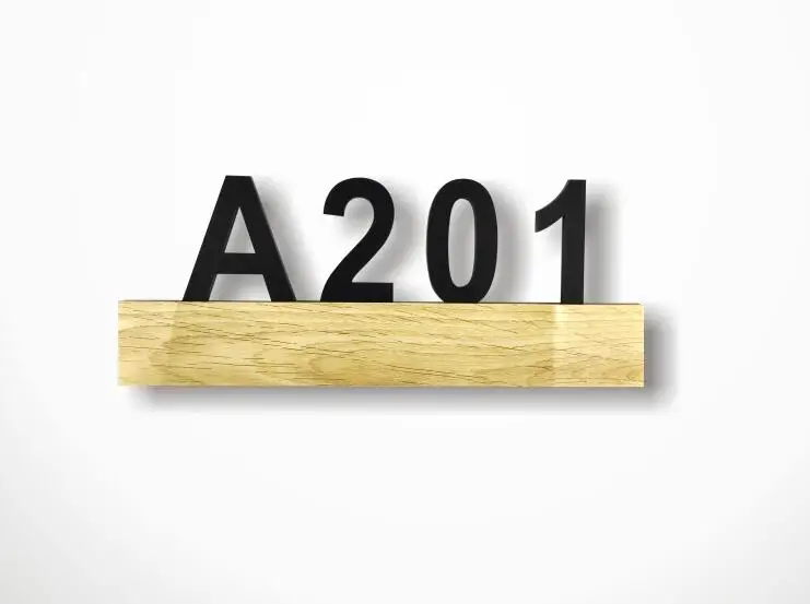 Индивидуальные деревянные зерна номер дома адрес двери акриловые дверные знаки пользовательская пластина адрес табличка дом отель Вилла адрес знак