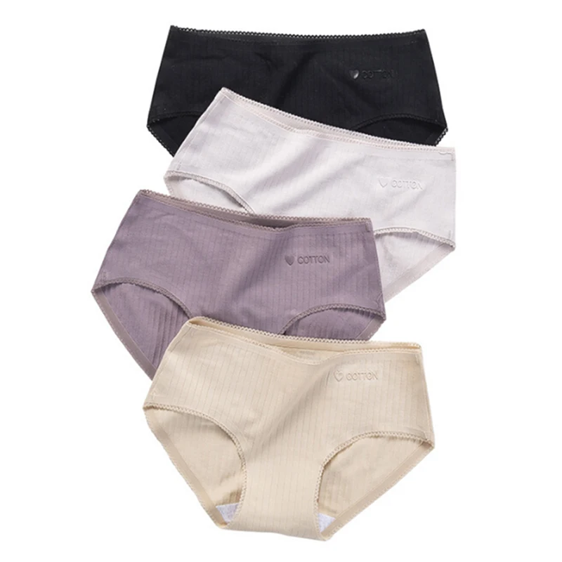 New Product Women Lace Panties 100% Cotton Sexy Panties Seamless Panties Erotica Female Underwear Bestsellers Briefs 4 Colors