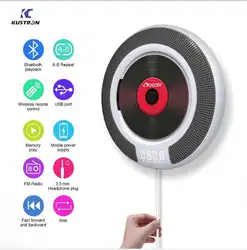 Kustron Новый KC 806 CD плеер портативный пренатальный английский обучения Walkman CD повторитель Поддержка Bluetooth беспроводной пульт дистанционного