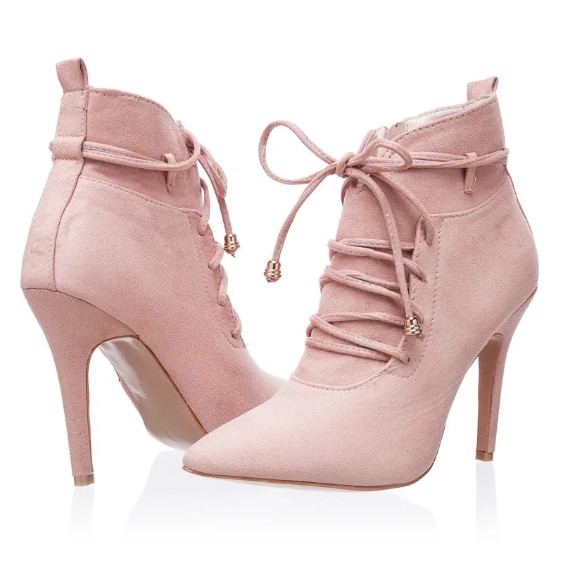 ENMAYER-Women-Boots-High-Heels-Pointed-Toe-Cross-Tied-Boots-Woman-Shoes-Autumn-INS-Fashion-Botas__3_