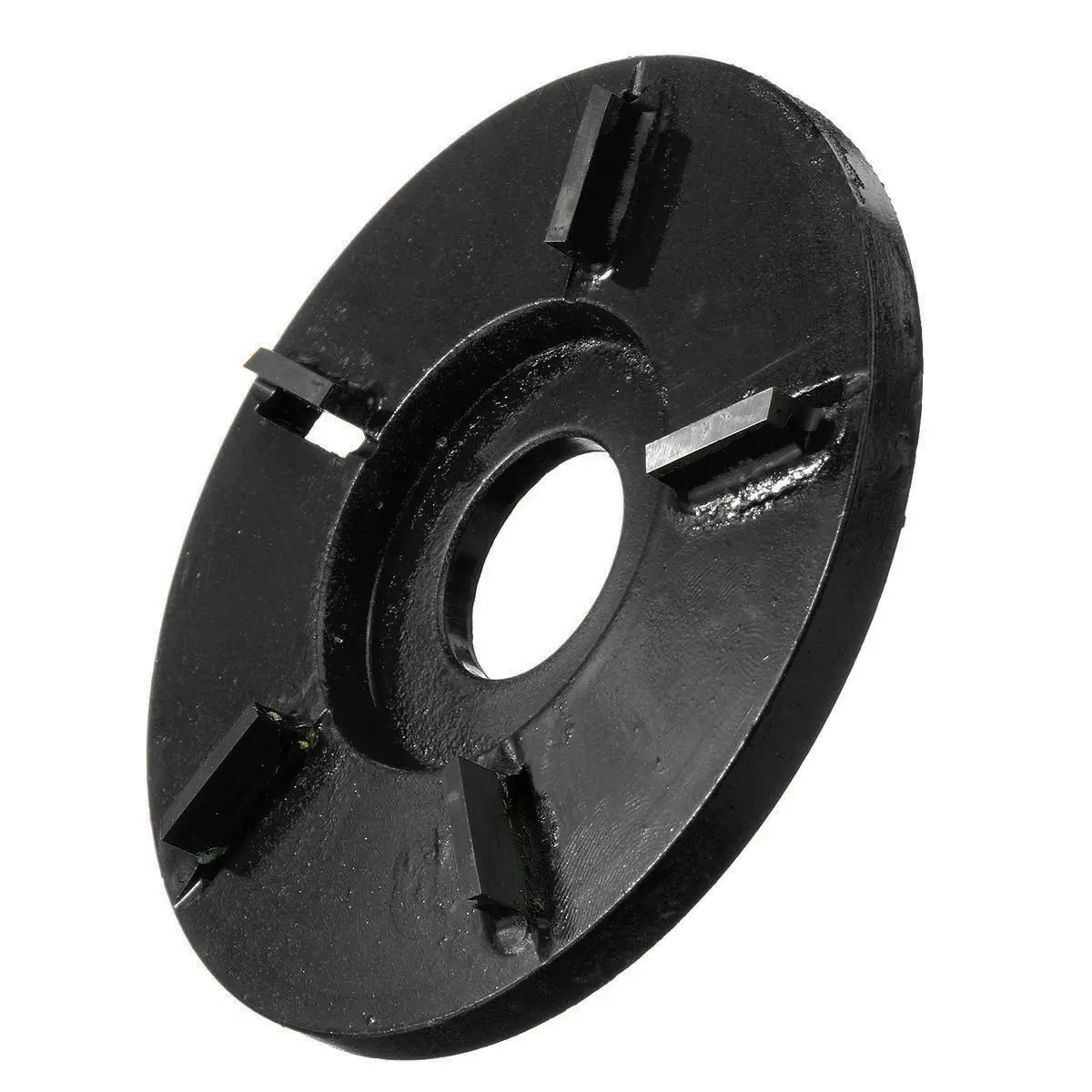 Flat Black Пятизубый дуговой/плоский 90 мм мощный резьба по дереву дисковый инструмент фреза для 22 мм апертура угловая шлифовальная машина Деревообрабатывающий турбо диск - Цвет: Flat Black