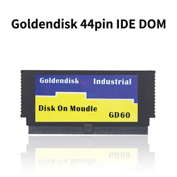 

Goldendisk 44pin PATA IDE DOM Disk female Disk On Module Vertical Socket 2-Channel 4GB 8GB 16GB 32GB MLC CNC Industrial machine