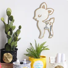 Северное Европейское стиль INS-style стерео акриловые водонепроницаемые декоративные стеклянные наклейки с оленем