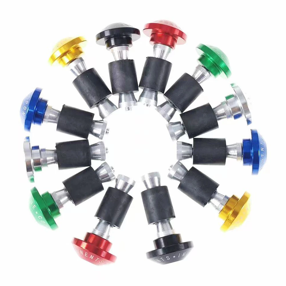 Motorcycle Handle Bar End Weight Handlebar Grips Cap Anti Vibration