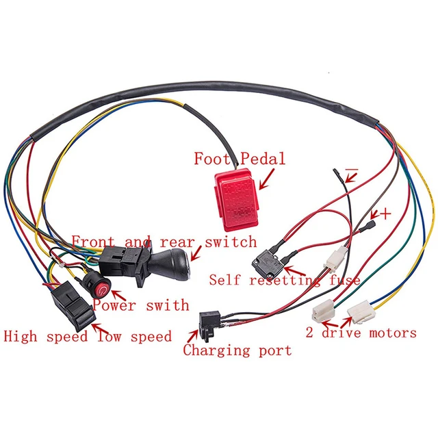 Accessoires de bricolage pour voiture électrique pour enfants