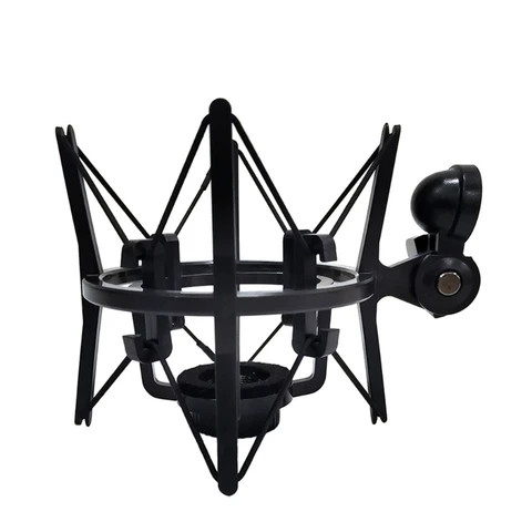Microphone Shock Mount Adjustable Clip Holder Stand Recording Bracet